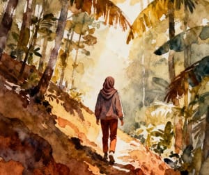 The Echo That Splits Two Worlds